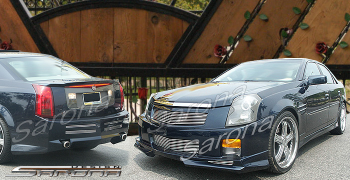 Custom Cadillac CTS Body Kit  Sedan (2003 - 2007) - $1690.00 (Manufacturer Sarona, Part #CD-003-KT)